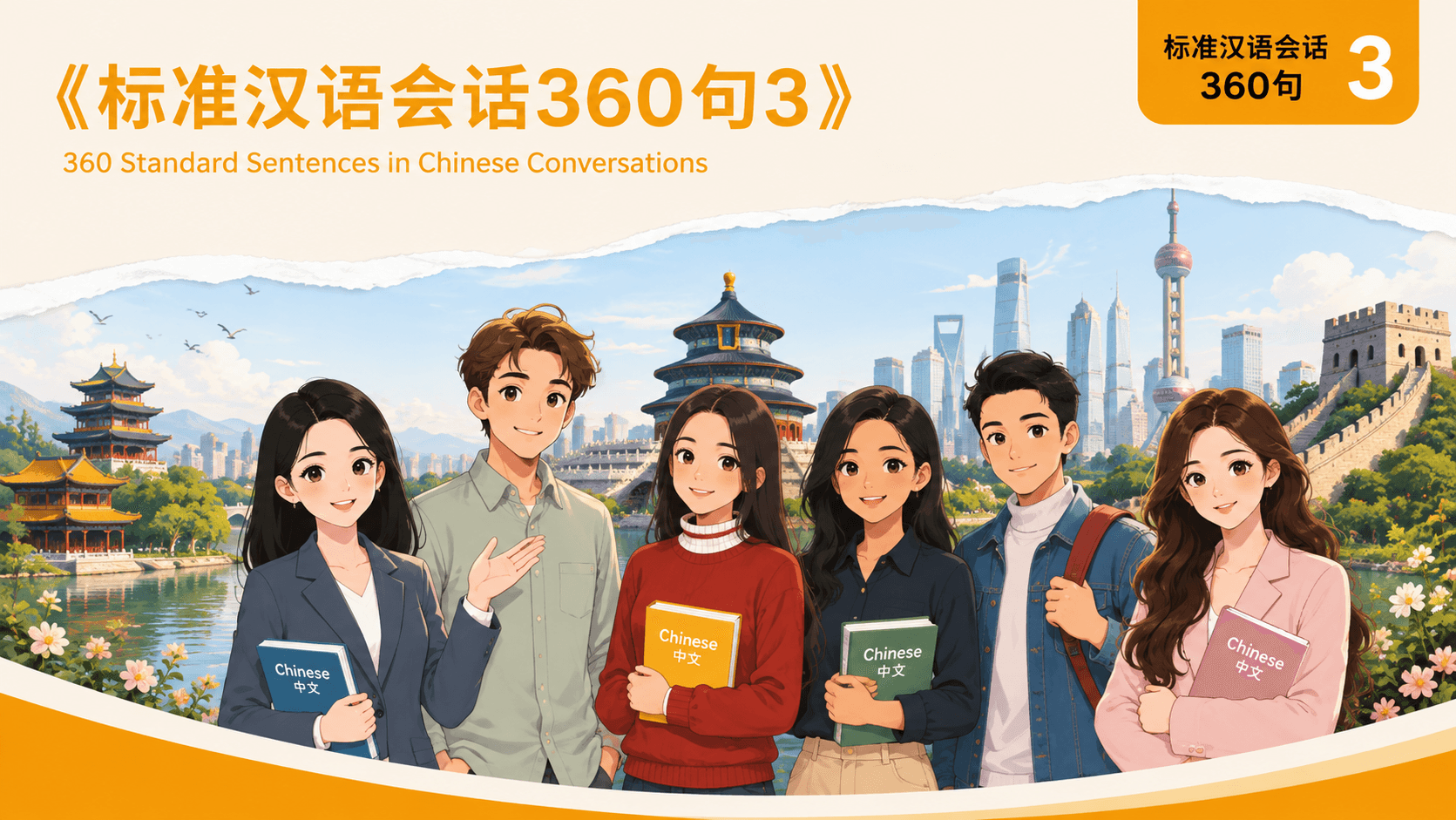 初中级口语课课件（360句）课件展示图