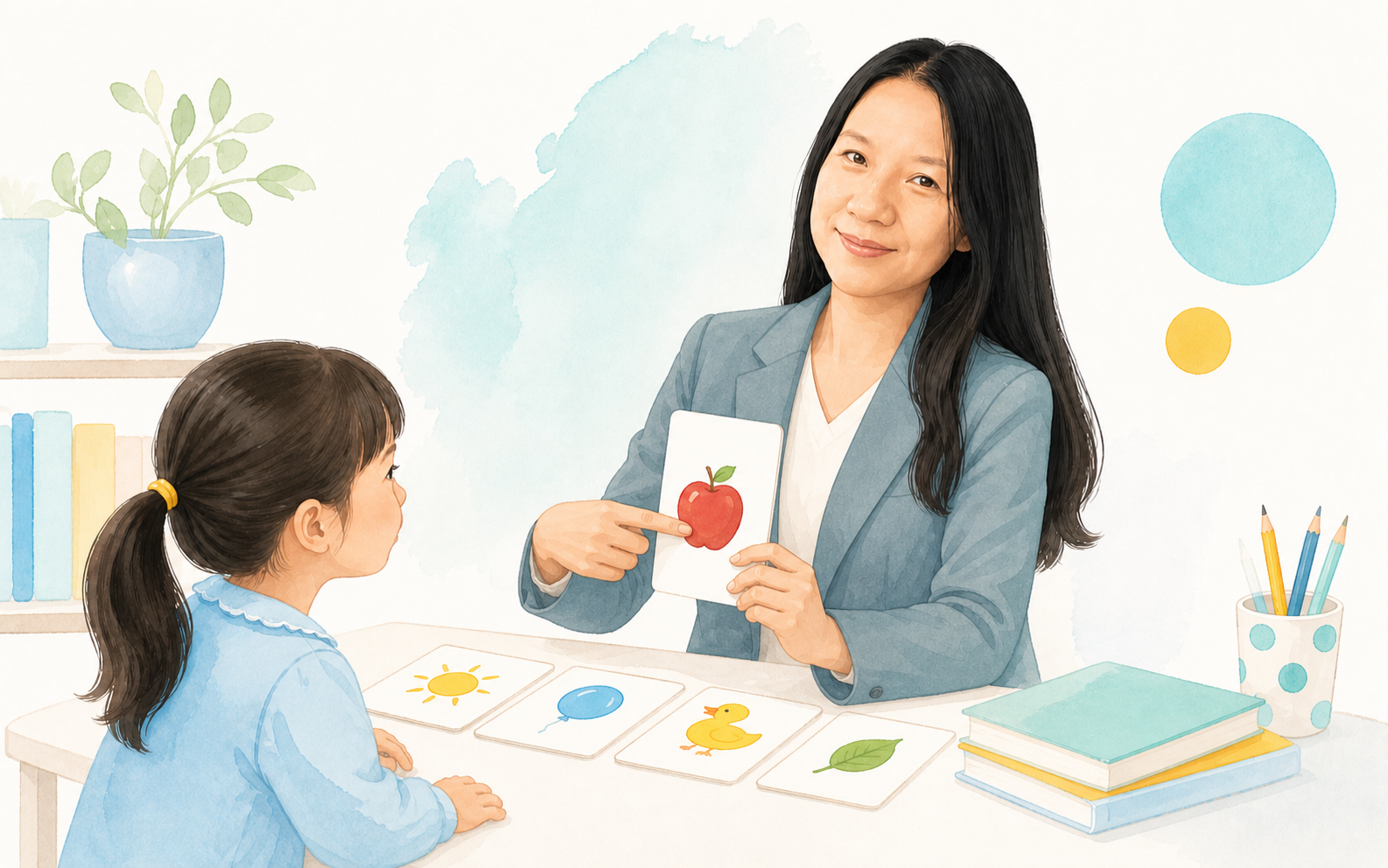 Maya teaching Chinese for Kids