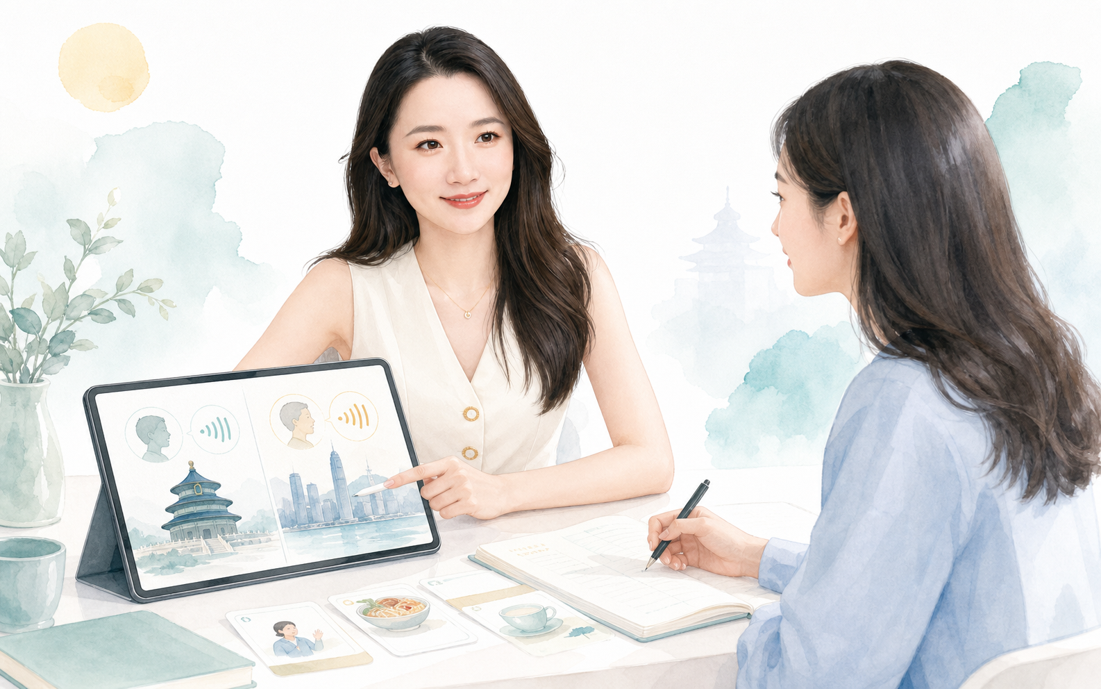 Shadow teaching personalized Chinese