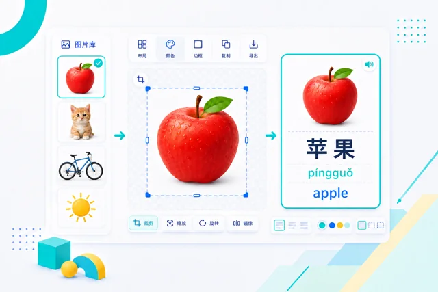图片词卡生成器