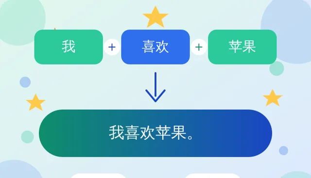 连词成句